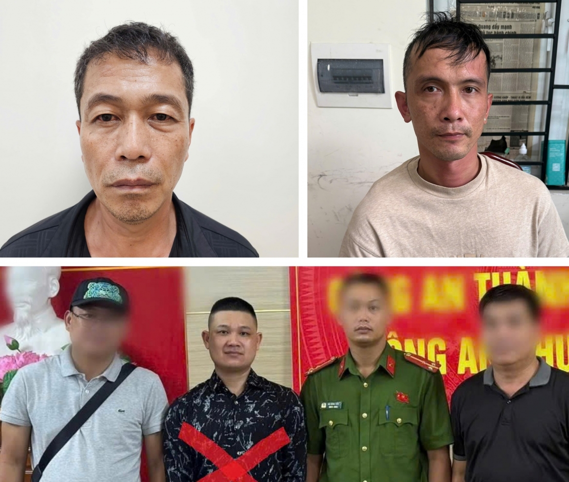 Bắt giữ, vận động đầu thú 3 đối tượng truy nã nguy hiểm và đặc biệt nguy hiểm